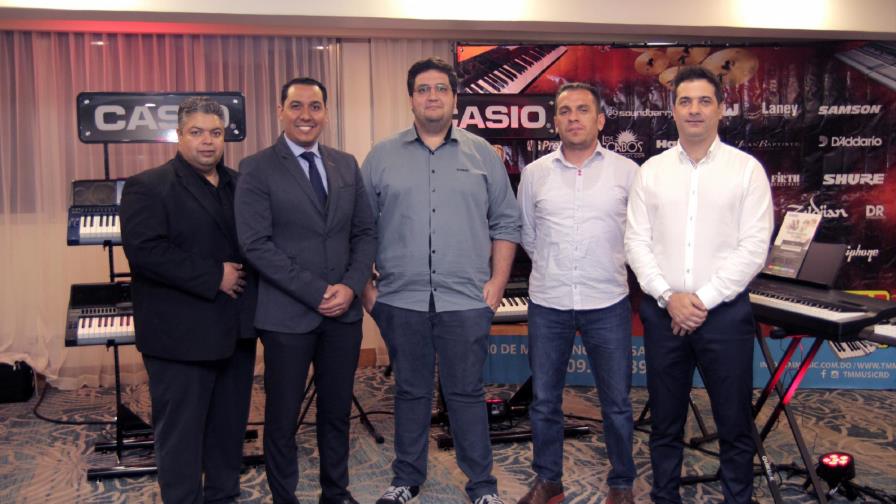 TM Music y Casio ratifican acuerdo estratégico para República Dominicana