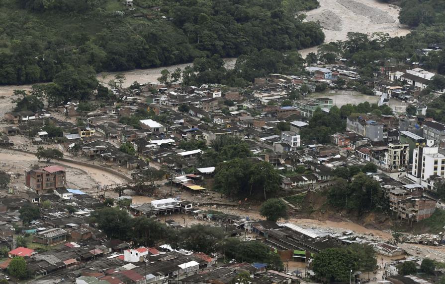 Ascienden a 154 los muertos por una avalancha en Colombia