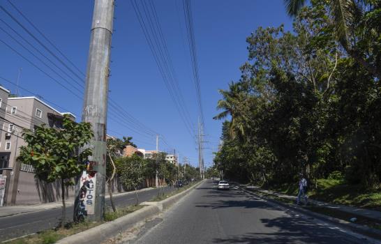 Bajo patrullaje policial en el Distrito Nacional este sábado
