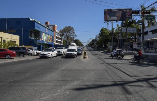 Bajo patrullaje policial en el Distrito Nacional este sábado