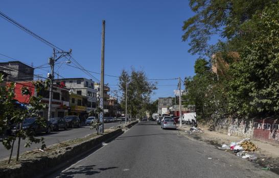 Bajo patrullaje policial en el Distrito Nacional este sábado