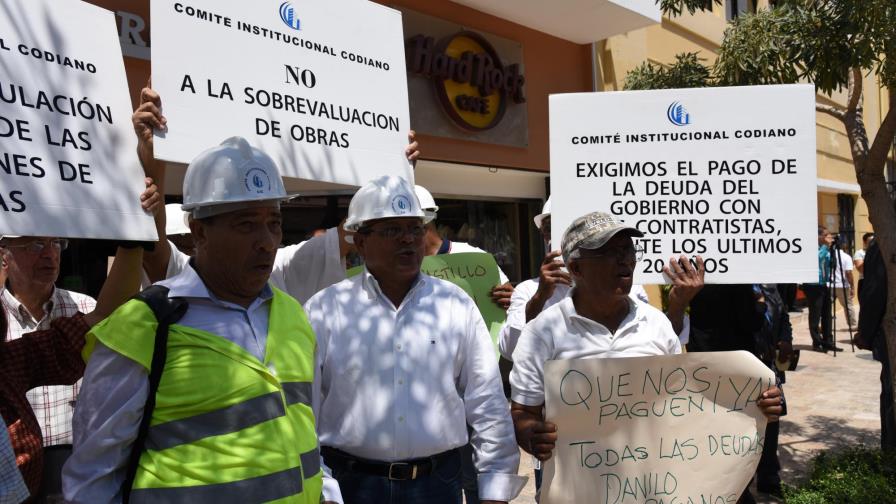 Contratistas reclaman al gobierno el pago de obras por RD$3,500 millones Contratistas reclaman al gobierno el pago de obras por RD$3,500 millones