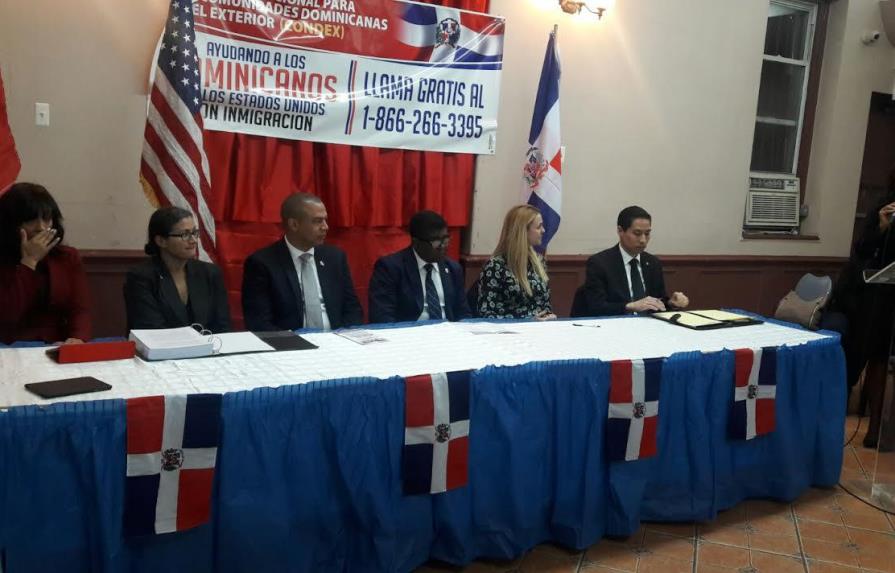 Gobierno dominicano instala línea de asistencia legal a la diáspora de Nueva York