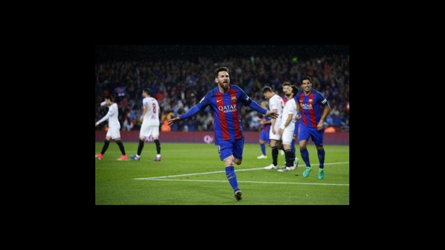 Lionel Messi y Luis Suárez noquean al Sevilla y el Barsa se pone primero 