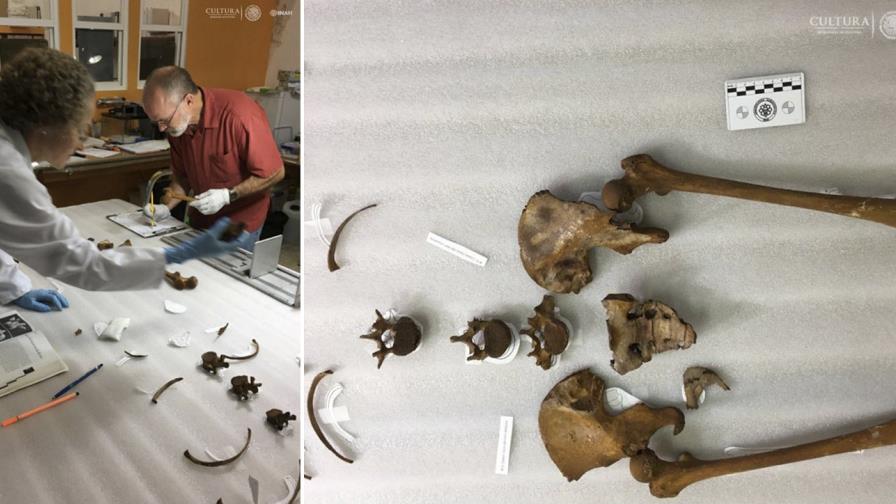 Joven madre muerta hace 13.000 años narra dura vida del México prehistórico