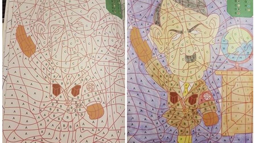 Hitler para colorear llega a las tiendas holandesas