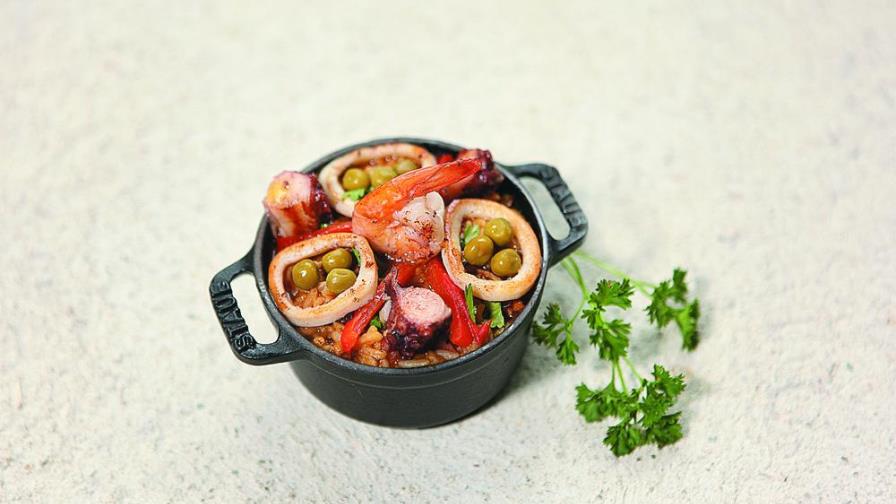 Asopao de mariscos del mar Caribe Asopao de mariscos del mar Caribe