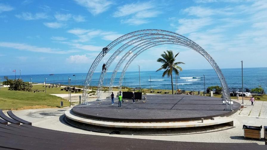 Listo el Anfiteatro de Puerto Plata para su primera función