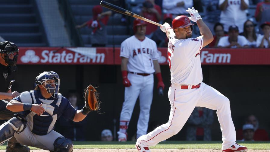VIDEO: Albert Pujols conecta jonrón 592 en la victoria de los Angelinos 