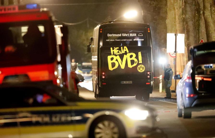 La policía alemana busca a los autores del ataque contra el bus del Borussia