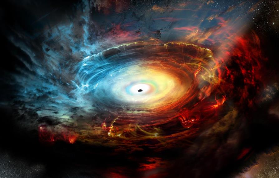 Equipo de astrónomos cree haber fotografiado un agujero negro por primera vez