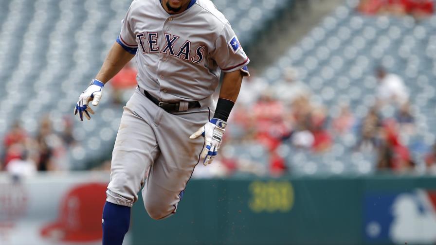 VÍDEO: Carlos Gómez y Mazara jonronean y los Rangers vapulean a los Angelinos