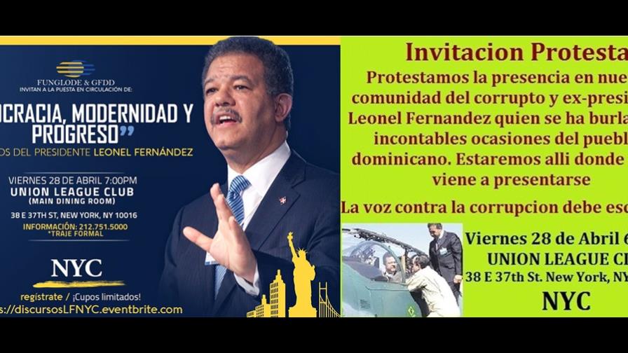 Convocan protesta contra Leonel en Manhattan Convocan protesta contra Leonel en Manhattan