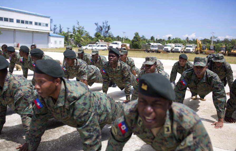 Con la partida de las Naciones Unidas, Haití reviviría su ejército 