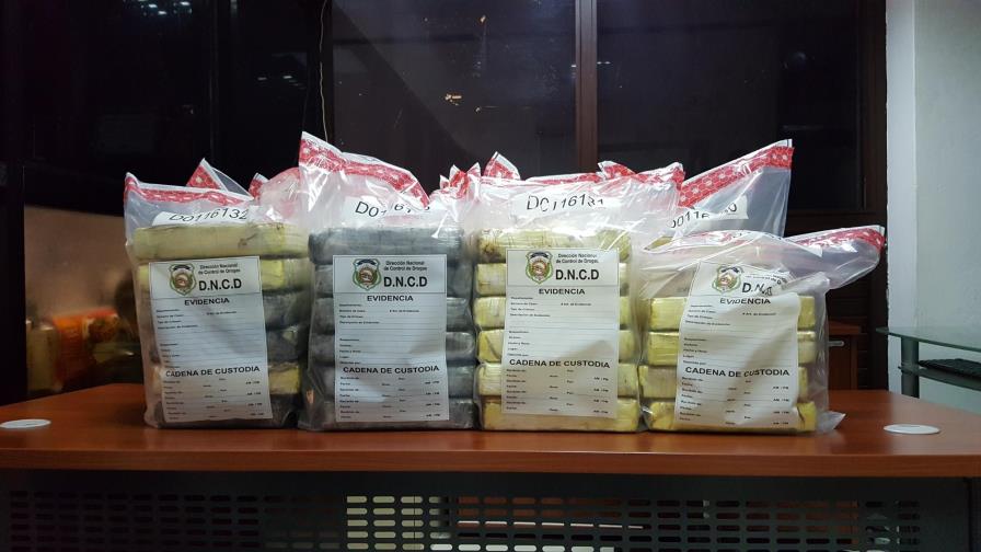 DNCD ocupa más de 70 kilos de cocaína y detiene a cuatro personas