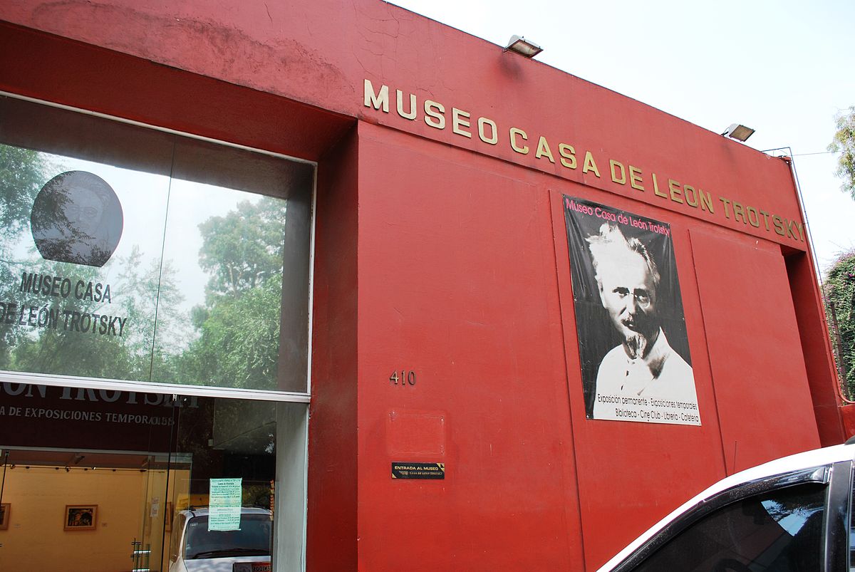 Fachada del Museo Casa de León Trotsky