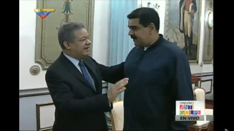 Leonel Fernández se reúne con Nicolás Maduro en Venezuela Leonel Fernández se reúne con Nicolás Maduro en Venezuela