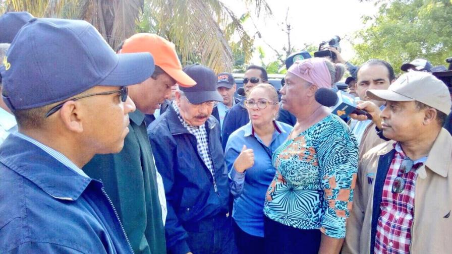 El presidente recorre zonas del Sur afectadas por las lluvias El presidente recorre zonas del Sur afectadas por las lluvias