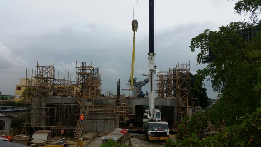 Obras de estaciones del Teleférico de    Santo Domingo están avanzadas en el 60% 