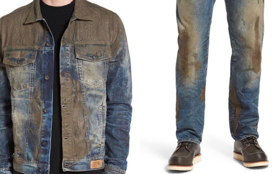 Una marca vende jeans “sucios” por $425 dólares
