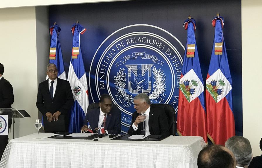 RD y Haití acordaron ayer fortalecer el comercio, la seguridad y la migración