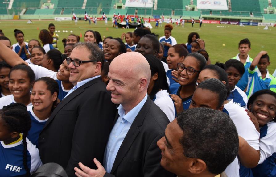 Danilo Díaz: “La visita de Infantino habla del crecimiento del fútbol en Dominicana”