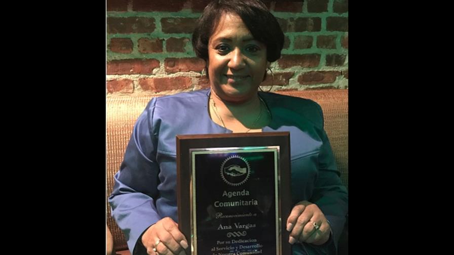 Agenda Comunitaria reconoce a la activista Ana Vargas 