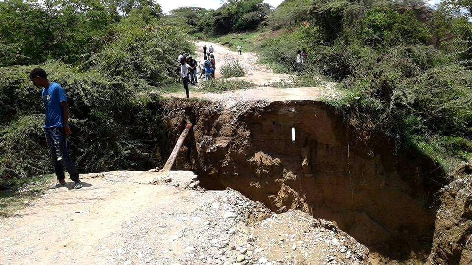 Lluvias aislaron al menos diez comunidades de Elías Piña