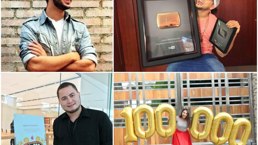Los dominicanos a los que YouTube les otorgó “El botón play de Oro” tras superar el millón de suscriptores Los dominicanos a los que YouTube les otorgó “El botón play de Oro” tras superar el millón de suscriptores