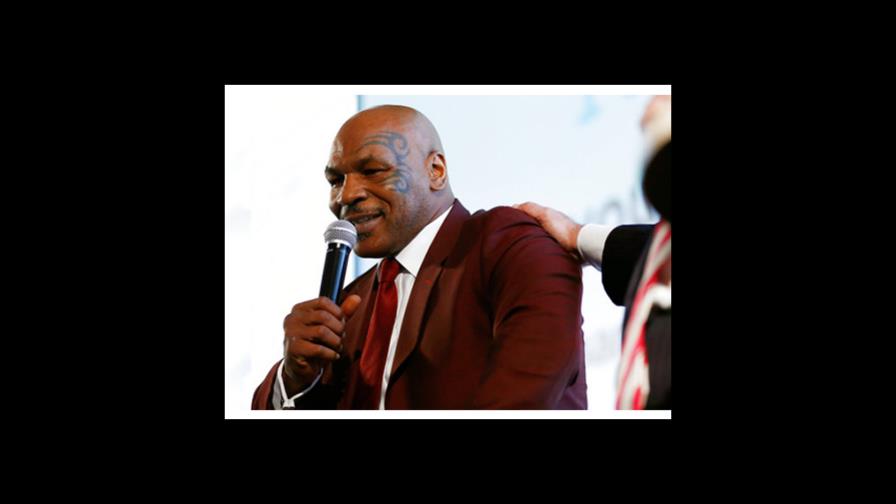 Mike Tyson promueve su franquicia de box en Dubai 