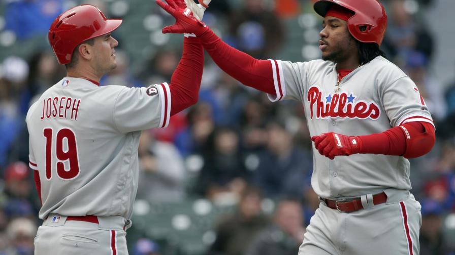 Maikel Franco llegó a cinco cuadrangulares y 25 remolcadas