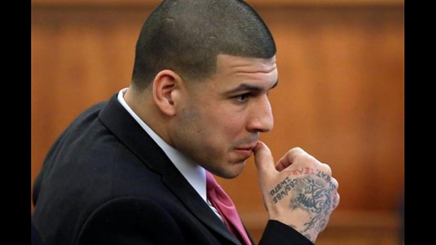 Aaron Hernández estaba contento por exoneración 