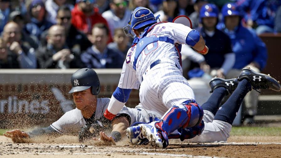 Los Yanquis vence a los Cachorros con jonrón de Brett Gardner en la novena