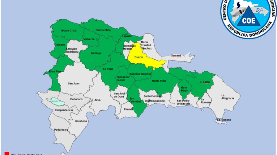 El COE aumenta a 15 las provincias en alerta por posibles aguaceros El COE aumenta a 15 las provincias en alerta por posibles aguaceros