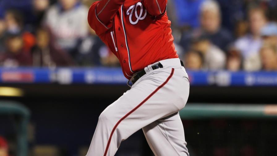 Ray Zimmerman batea jonrón en triunfo de Nacionales sobre Filis Ray Zimmerman batea jonrón en triunfo de Nacionales sobre Filis