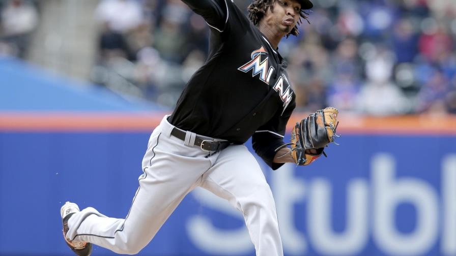 José Ureña y Marcell Ozuna guian triunfo de los Marlins sobre los Mets