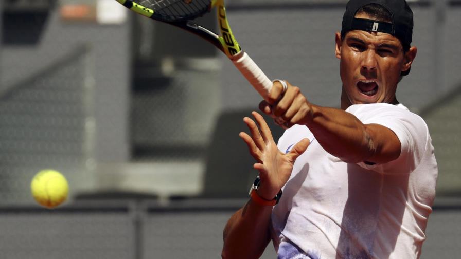 Postergan debut de Rafael Nadal en Madrid por infección de oído 