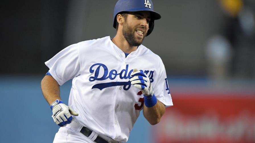 VIDEO:  Chris Taylor pega grand slam en victoria de Dodgers