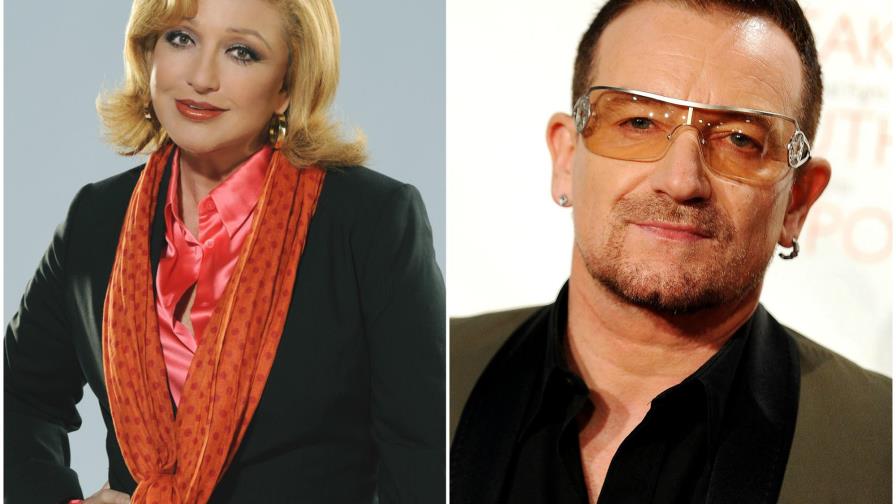 La confesión de Angélica María sobre romance con Bono de U2 que ha sorprendido a muchos