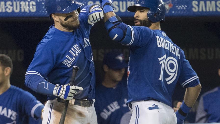 Bautista dispara jonrón y Toronto deja sin carrera a los Marineros