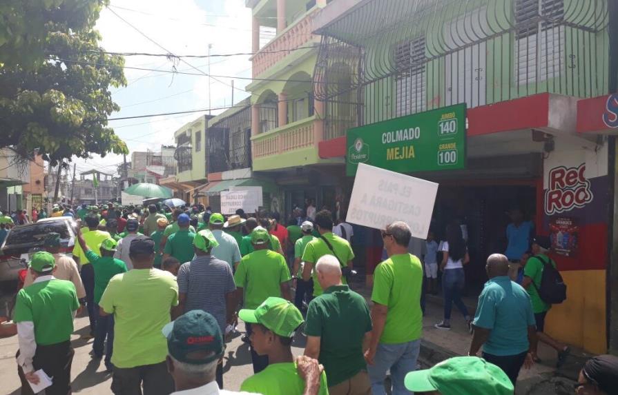 Marcha Verde recorre barrio Capotillo y advierte que Punta Catalina es cuerpo del delito