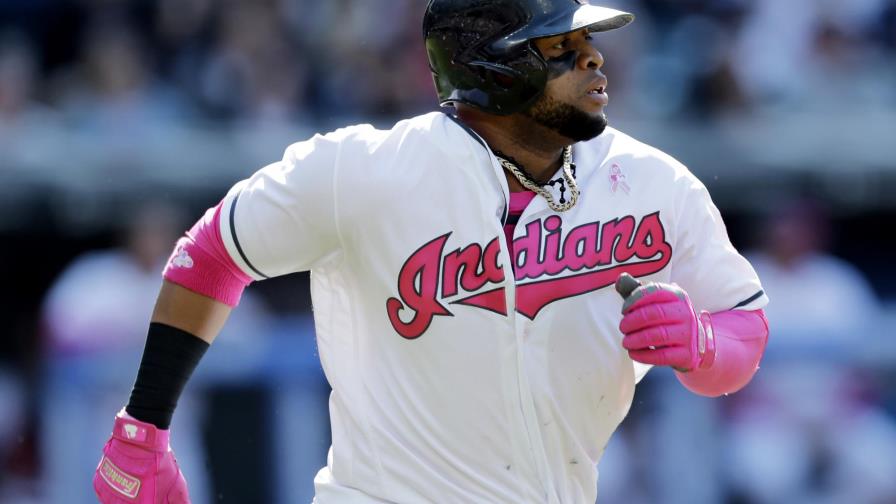 Dominicanos pegan 3 hits en triunfo de Indios; Santana 4to jonrón