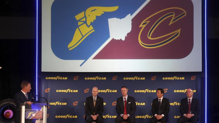 Los Cavaliers llevarán logotipo de Goodyear en camisetas 