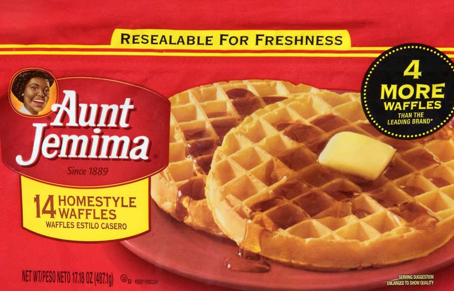 Decisión de la FDA para retirar Aunt Jemima solo afecta productos congelados