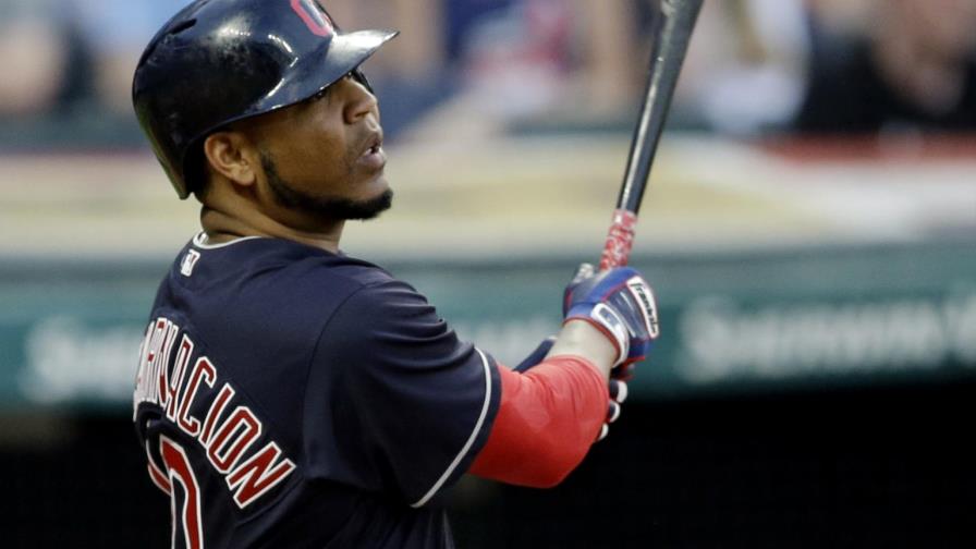 VÍDEO: Edwin Encarnación bateó su sexto jonrón en el revés de los Indios