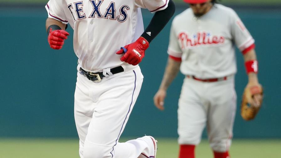 VÍDEO: Mazara llega a seis cuadrangulares y Texas se impone a Filadelfia