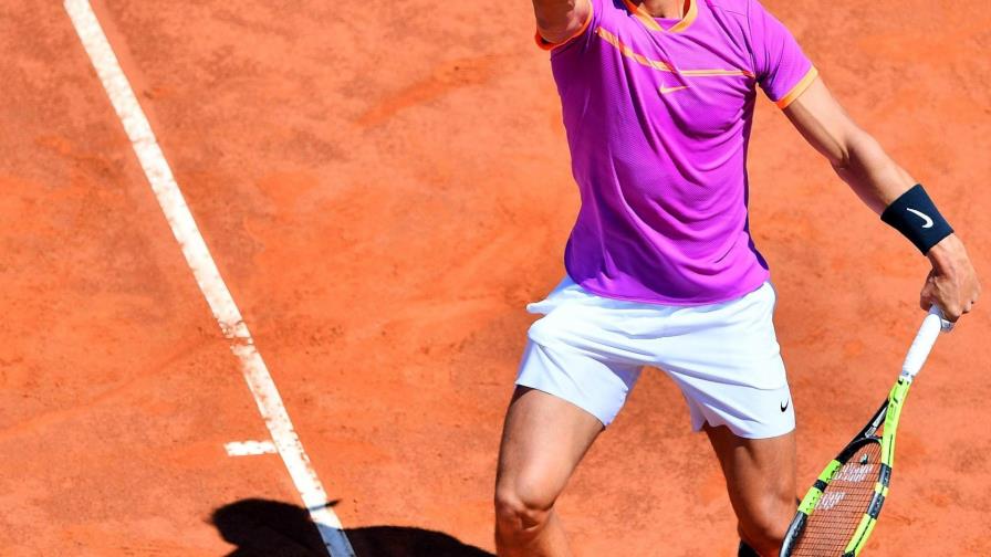 Rafael Nadal avanza en Italia tras retiro de Almagro por lesión