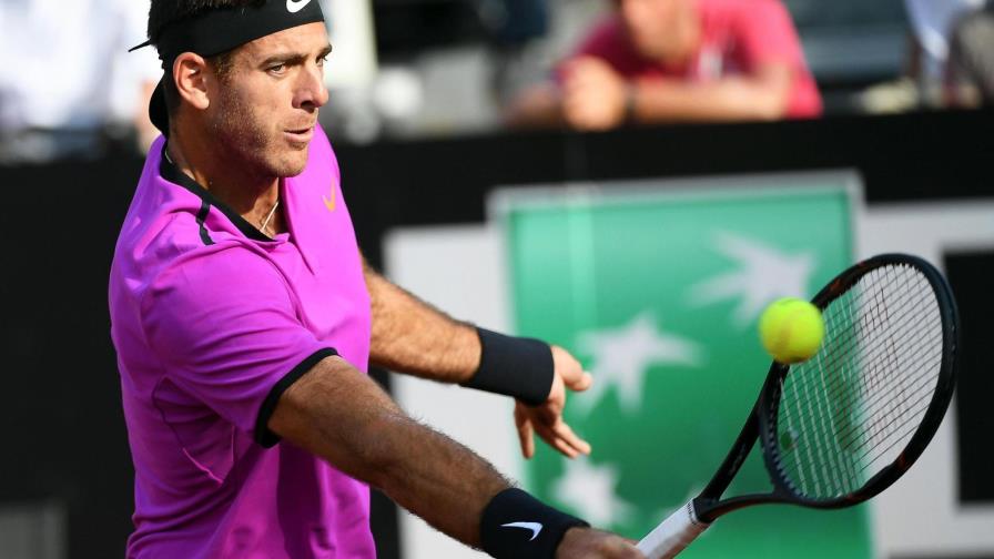 Del Potro gana a Nishikori y se medirá a Djokovic en cuartos de Roma