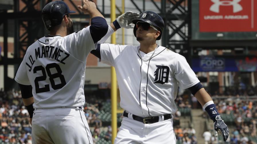 Víctor Martínez dispara cuadrangular en triunfo de Tigres 