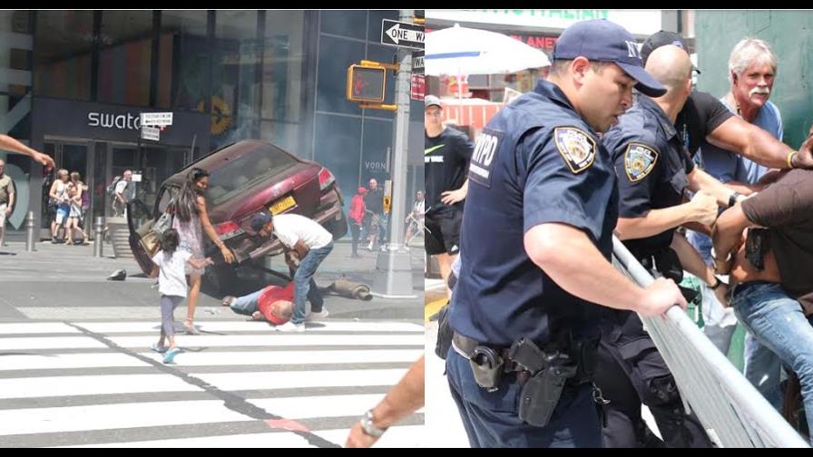 Es de origen dominicano hombre que mató una persona y atropelló 22 en Times Square Es de origen dominicano hombre que mató una persona y atropelló 22 en Times Square